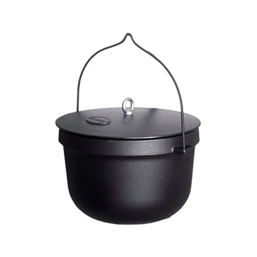 Ceaun de fonta cu capac - 20l.jpg